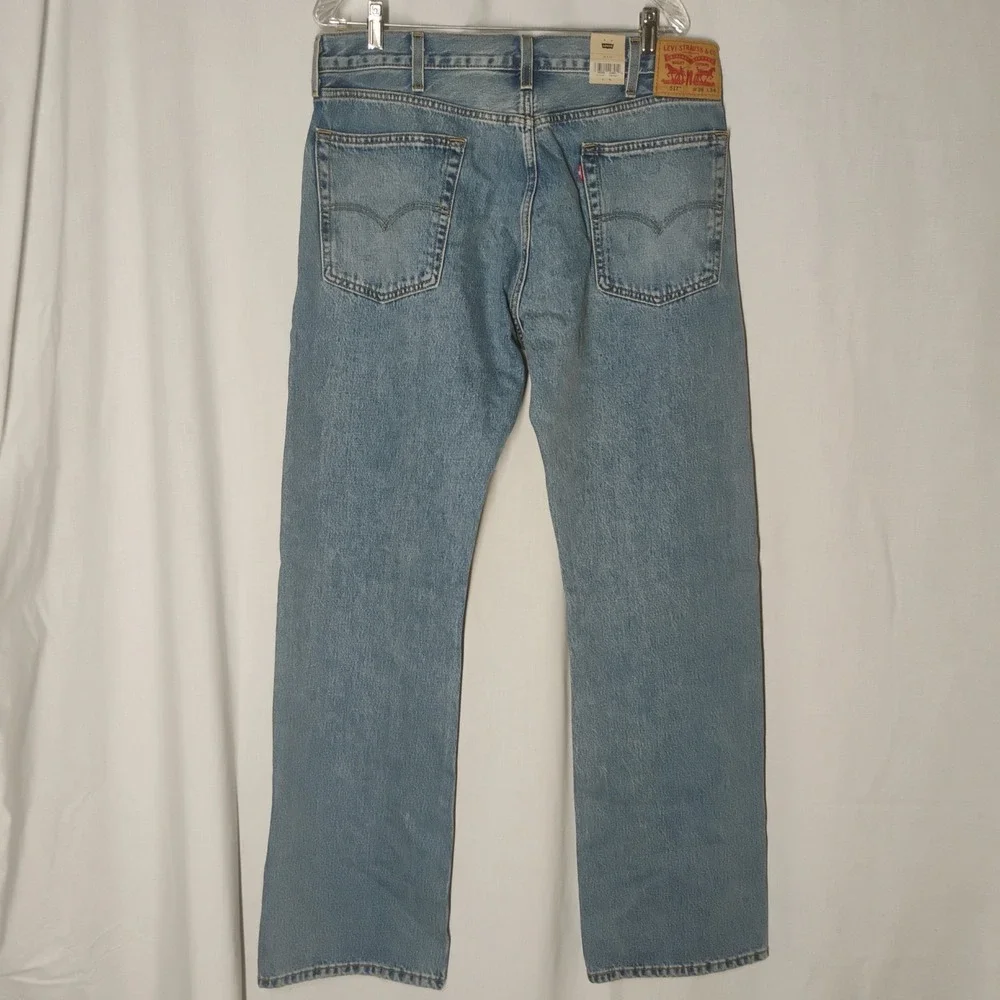 NWT Levis 517 Bootcut 36x34 (35x34) Mens Medium Wash Denim Blue Jeans